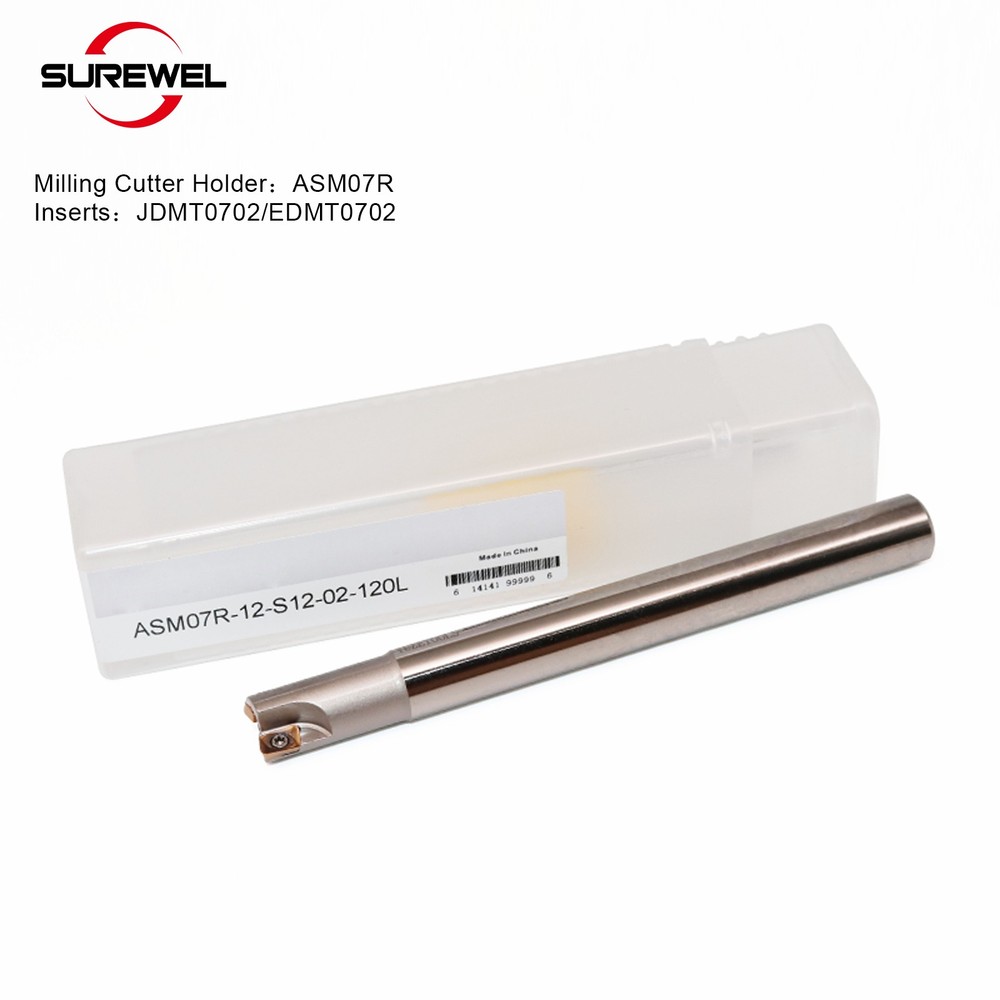 ASM07 Small Diameter Right Angle Precision Milling Holder,with JDMT070208 Insert