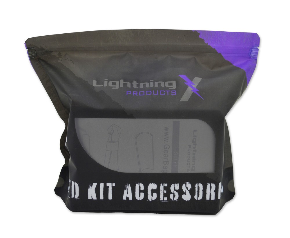 Lightning X MED POD: OH SHHT KIT Refill Pack for First Aid Kit - Includes Splint
