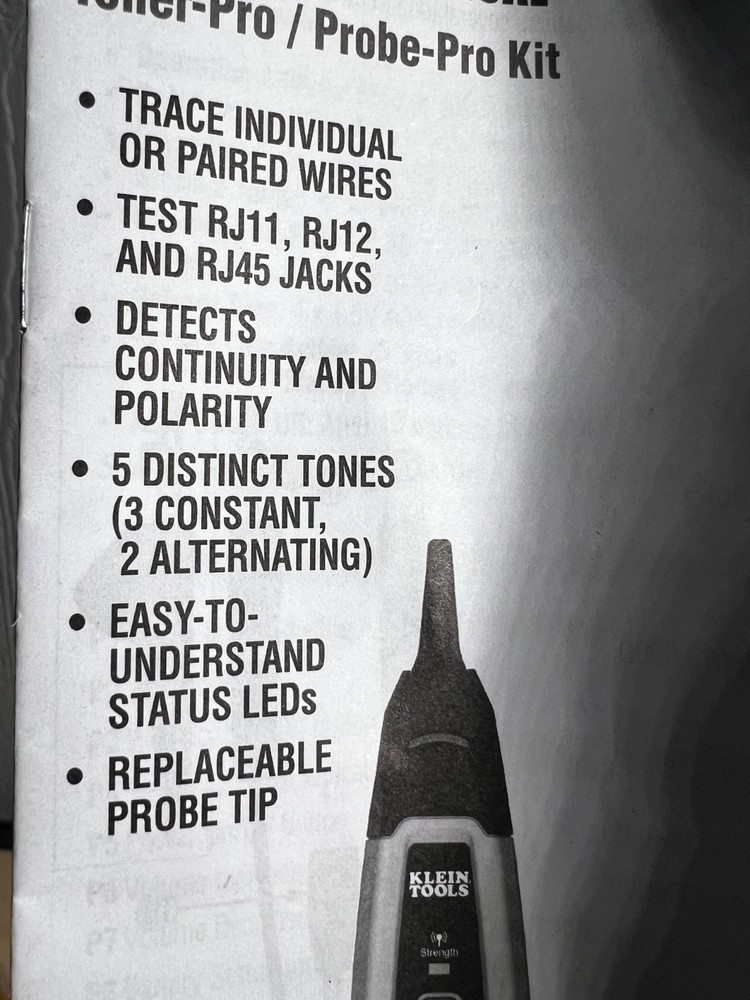 Klein Tools Tone by & Probe PRO Electrical Wire Tracing Set