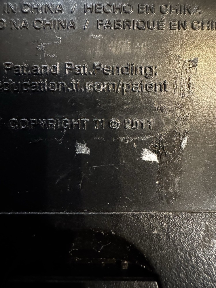 Pre Owned TI-83 Plus Texas Instruments Calculator **Untested