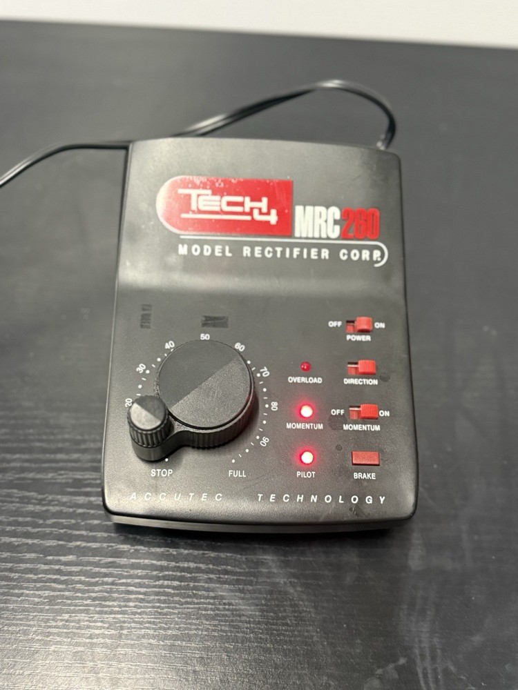 TECH 4 MRC 260 Model Train Controller Accutec Technology Tested