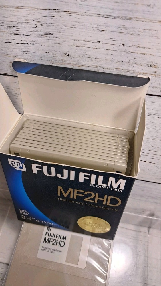 Fujifilm MF2HD Floppy Disk 3-1/2" 10 Pack
