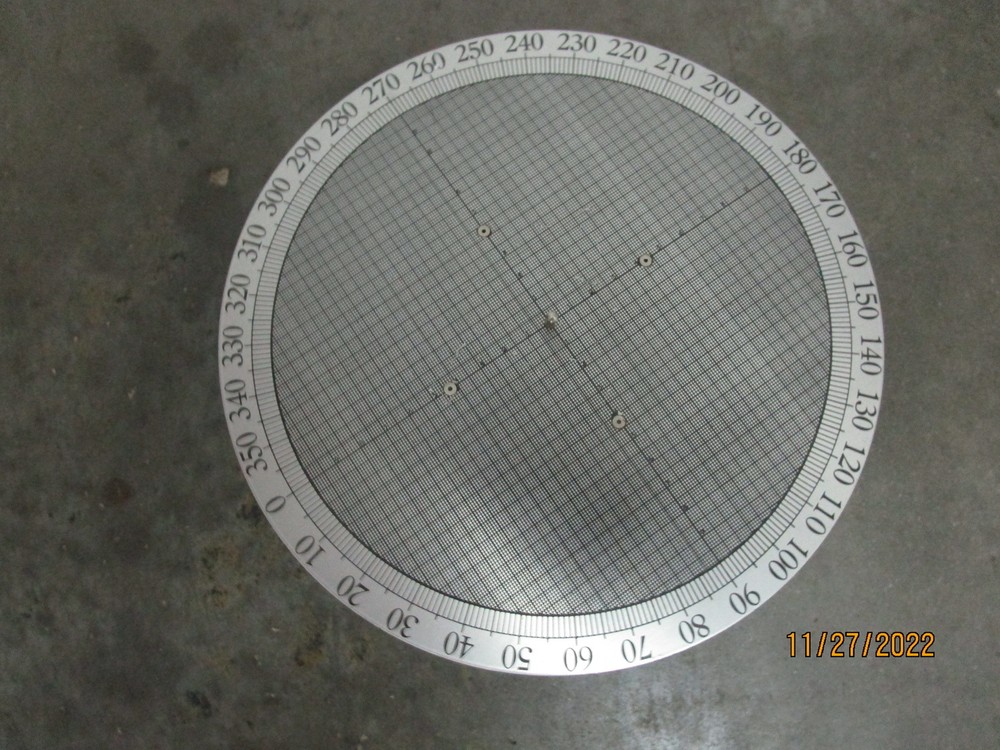 Vintage Compass Dial 11.5"