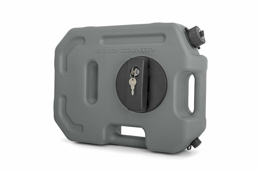 Rough Country 10L Fluid Container w/ Locker - Gray
