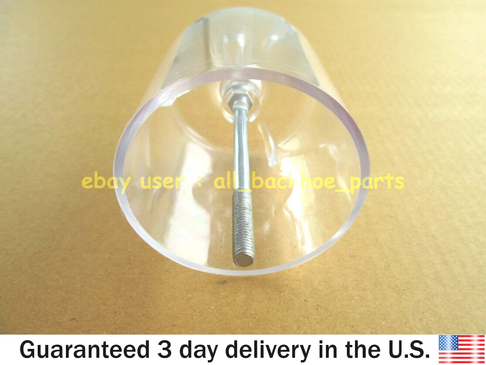 JCB BACKHOE - PLASTIC FUEL SEDIMENT BOWL (PART NO. 32/904709)