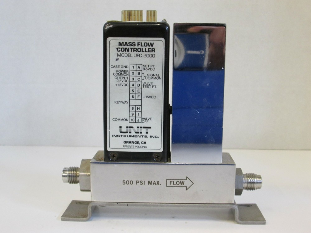 Unit UFC-2000, MFC, Mass Flow Controller, N2, 20 SLM, Used