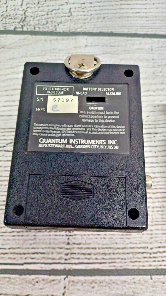 Quantum Radio Slave II Frequency E Wireless Receiver Camera Flash Slave System