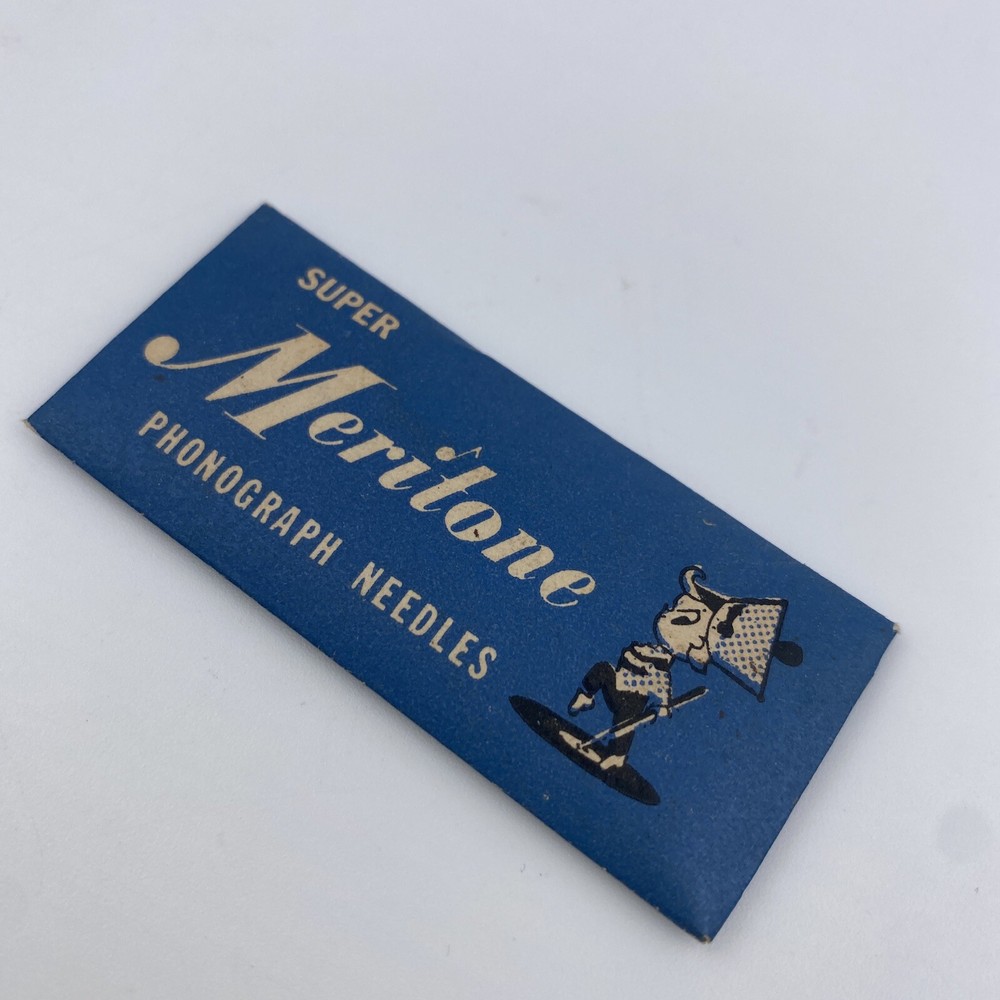 Phonograph Needles NOS 1 Package 25 SUPER MERITONE