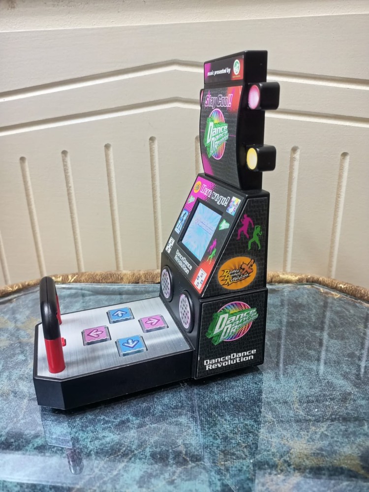 Tiny Arcade Boardwalk Arcade Dance Dance Revolution, Red, Miniature
