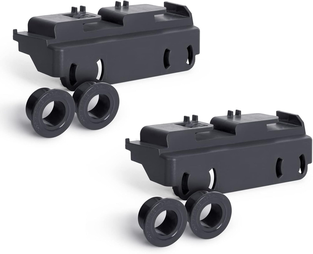 2-Pack Dishwasher Wheels Kit Replacement GE Lower Rack Roller Assembly New