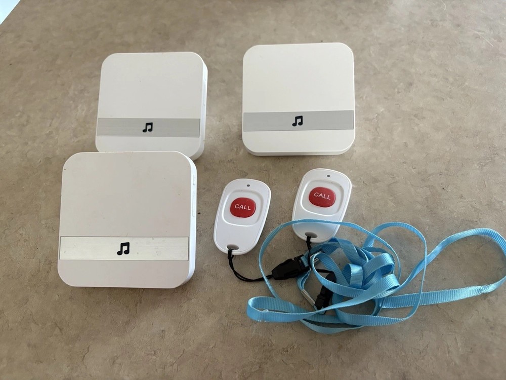 Caregiver Pager Wireless Call Button Elderly/Physically  Impared