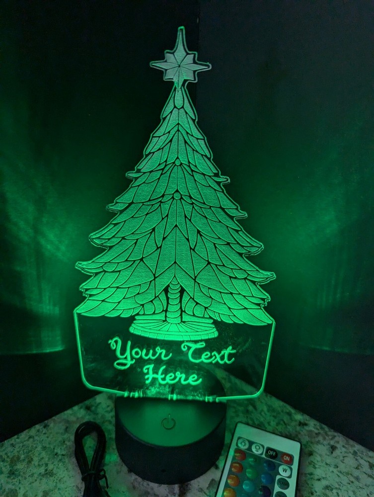 Customizable Christmas Tree L.E.D. Large light display