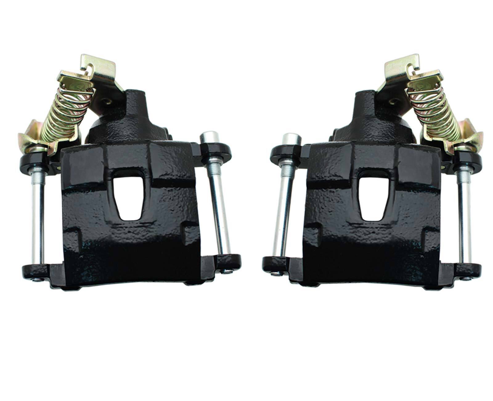 88-00 Chevy C1500 Front & Rear Disc Brake Conversion, Black PC Calipers