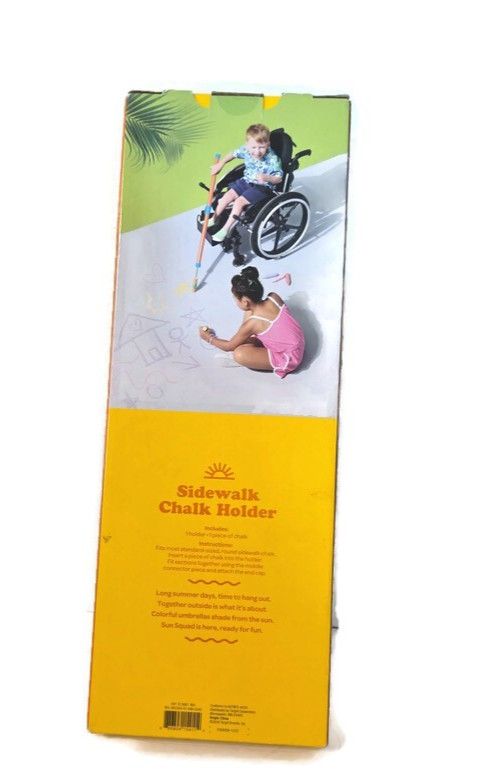 Sun Squad Side walk Chalk Holer 4+ NEW