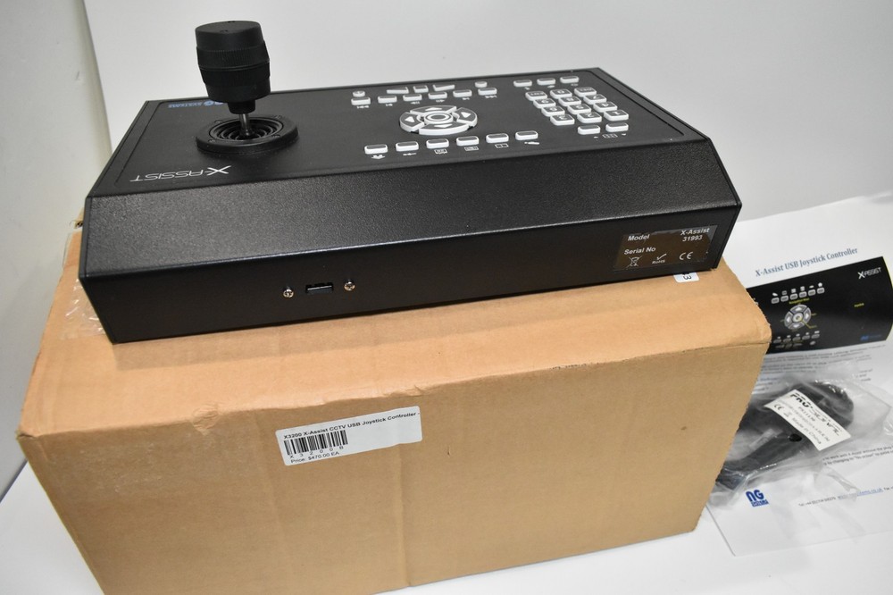 New X-Assistant X3200 CCTV USB Joystick Controller