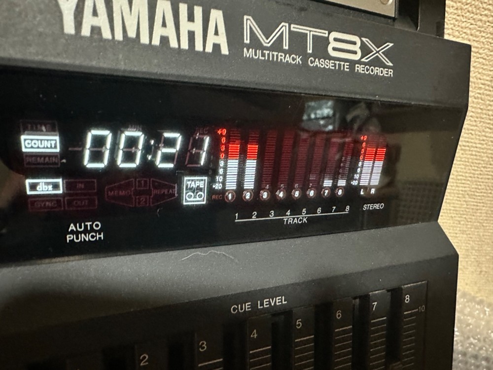 Yamaha MT8X Multitrack Cassette Recorder serviced