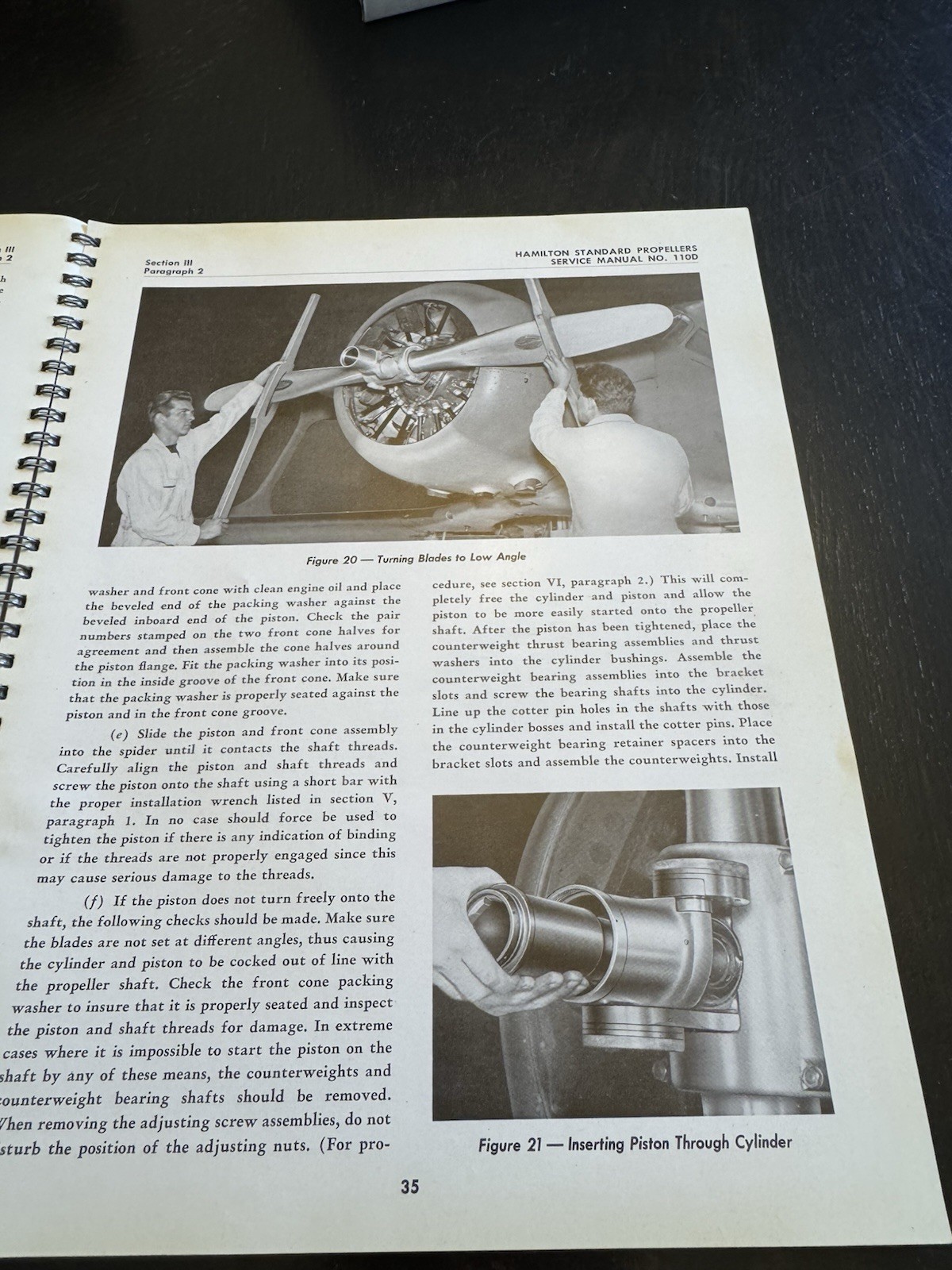 Hamilton Standardl Propellers Counterweights Service Manual