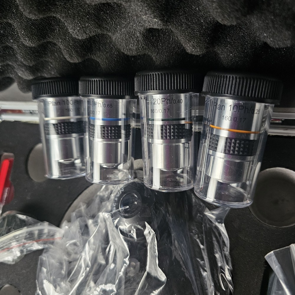 AmScope PCT Brightfield & Phase Contrast Kit for Microscopes