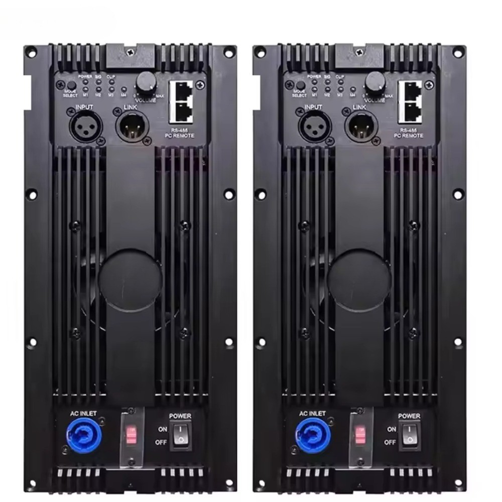 Class D Power Amplifier Module with Hardware Circuit Protection and DSP