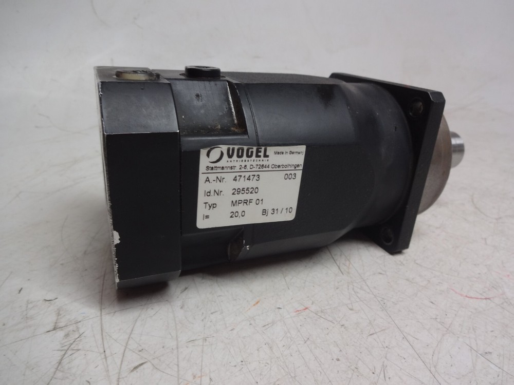 Vogel Mprf 01 Gearbox 471473