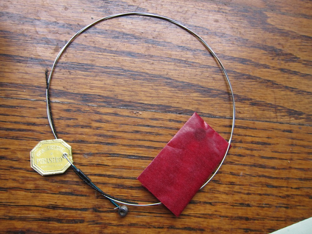A and D. VIOLA STRINGS : PIRASTRO WONDERTONE . W. GERMANY.BALL END