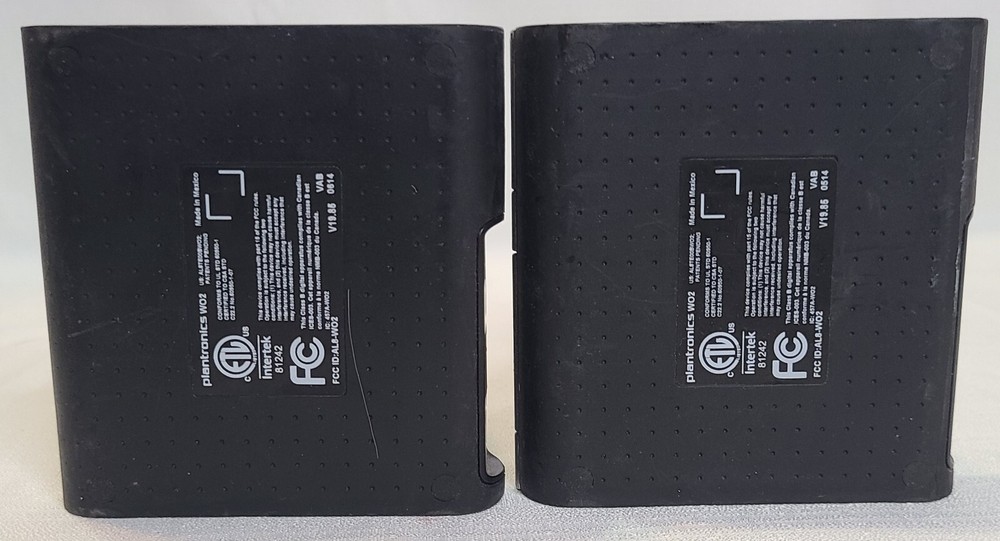 2 Charging Docks Only Headset Advisor Plantronics Wireless Office Headset