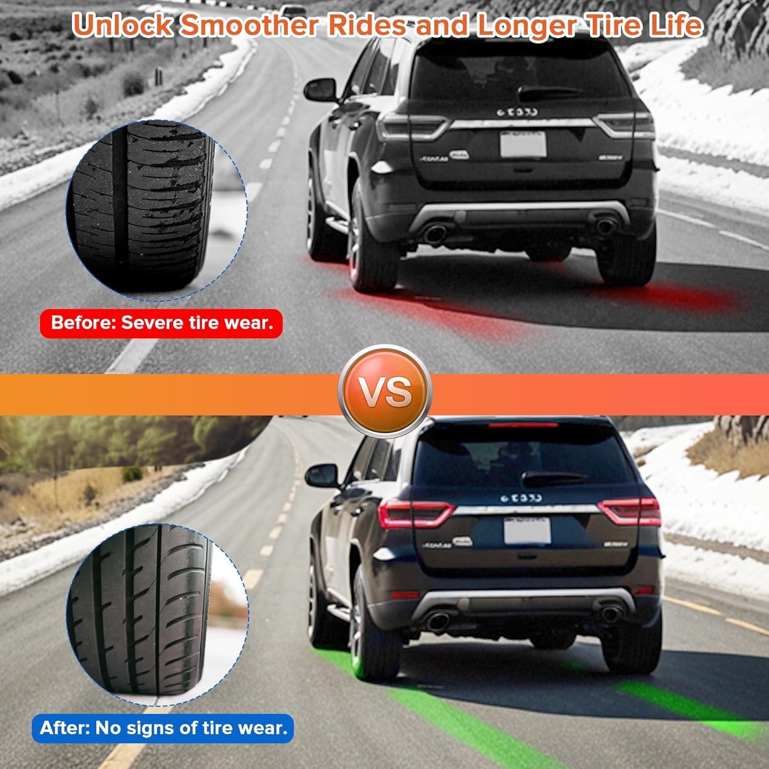 2Pcs Upgraded Wheel Toe Alignment Tool Plate Kit with 2Pcs Measuring Tapes 2025