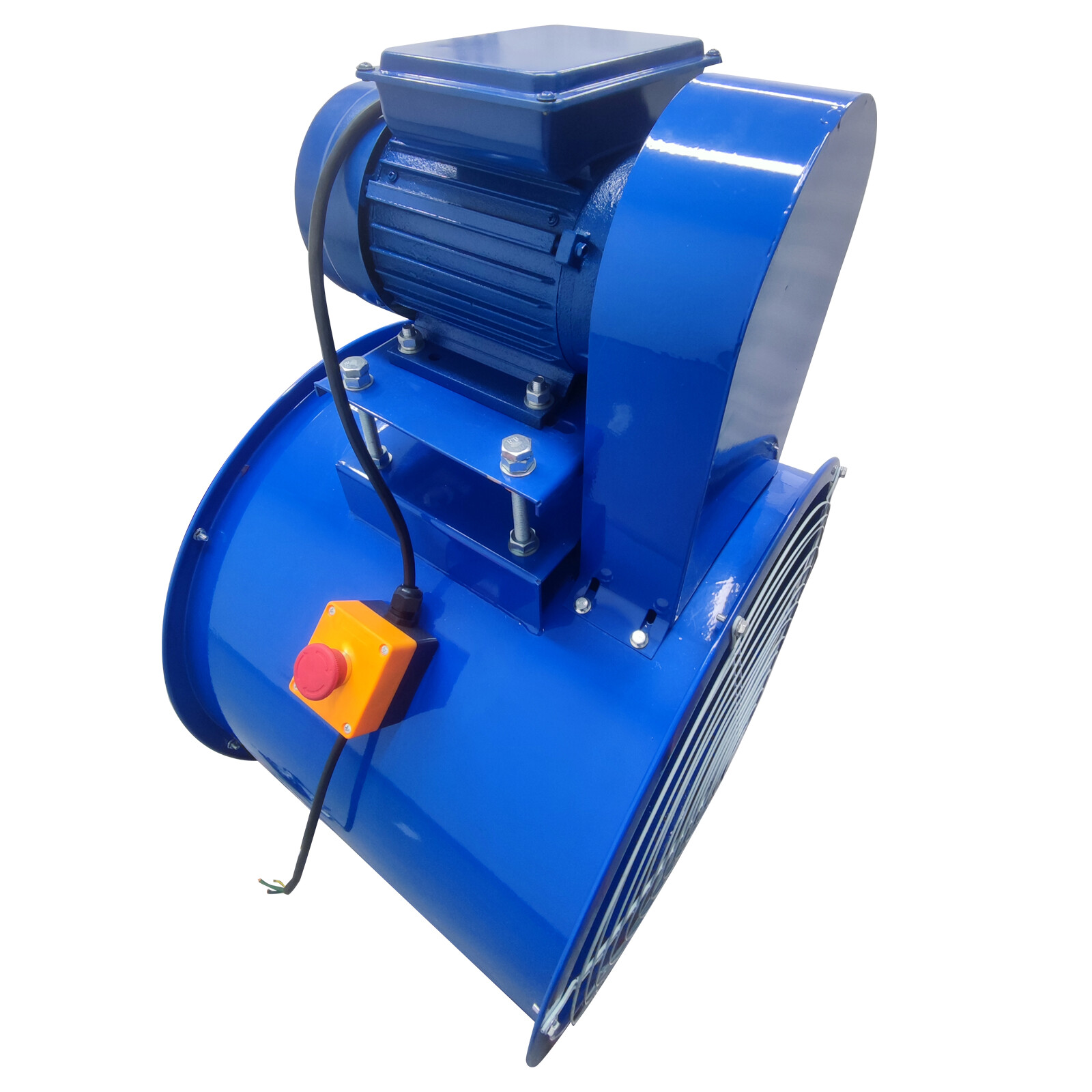 24'' Tube Axial Fan Pipe Spray Booth Paint Fumes Blower Exhaust Axial Fan 220V