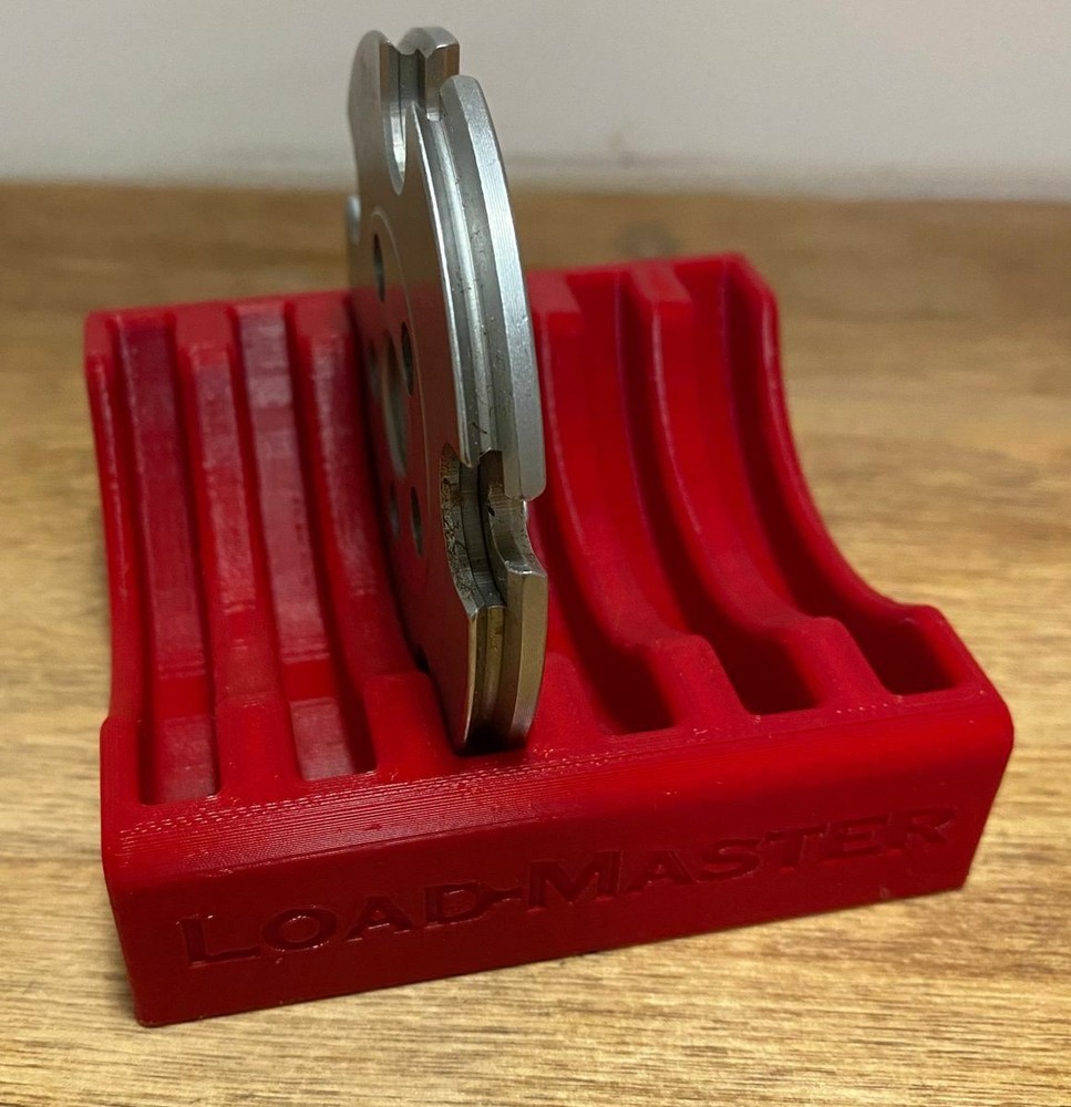 Shell Plate Holder for Lee Load-Master Reloading Benchtop Rack Holds 6