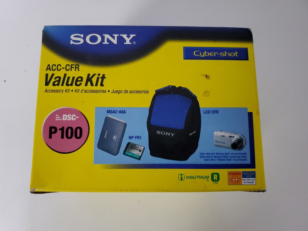 SONY ACC-CFR VALUE KIT ACCESSORY KIT CYBER-SHOT