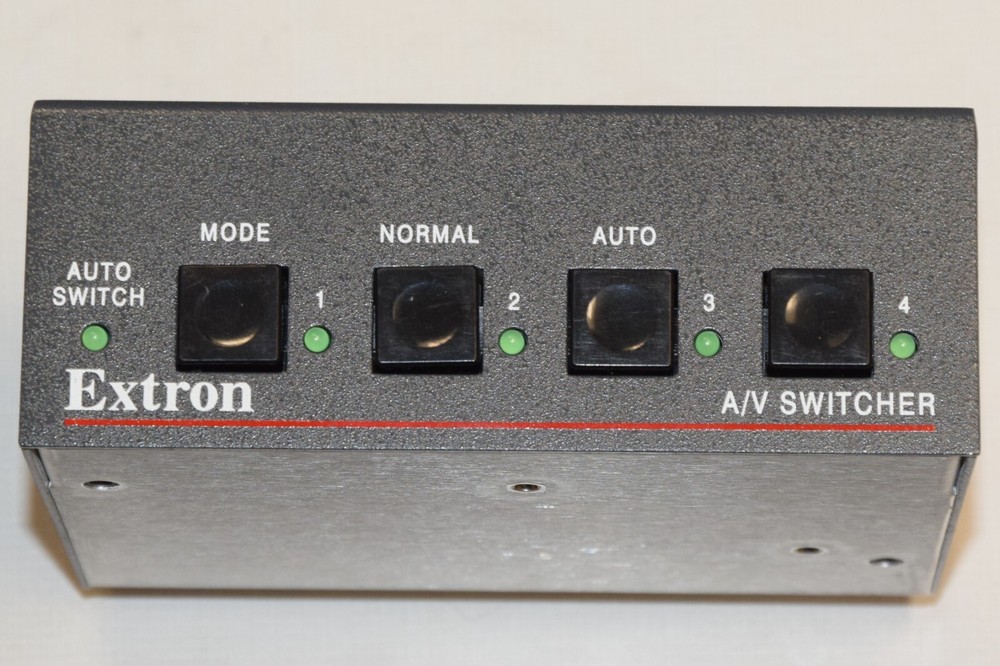 Extron MSW 4V RS 4 Input BNC Composite A/V Switcher (Main unit only)