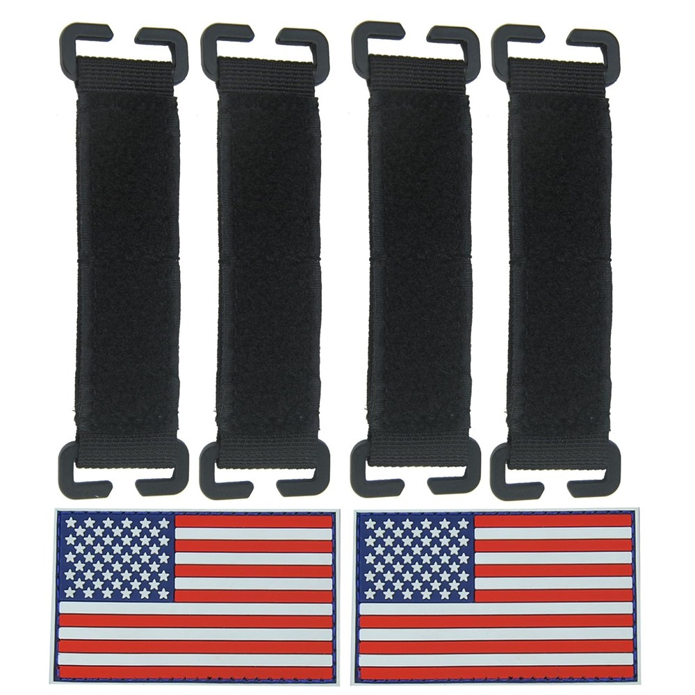 TSG Molle Patch Hook and Loop Tactical Patches Include PVC Patch