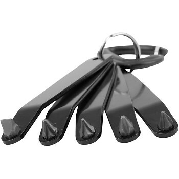 Performance Tool® 5-Pc Low-Profile Offset Screwdriver Set - Star W30977 Phillips