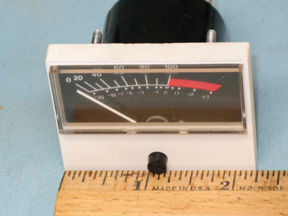 MODUTEC ~ MODEL # 00811117G ~ ANALOG PANEL METER ~ NOS