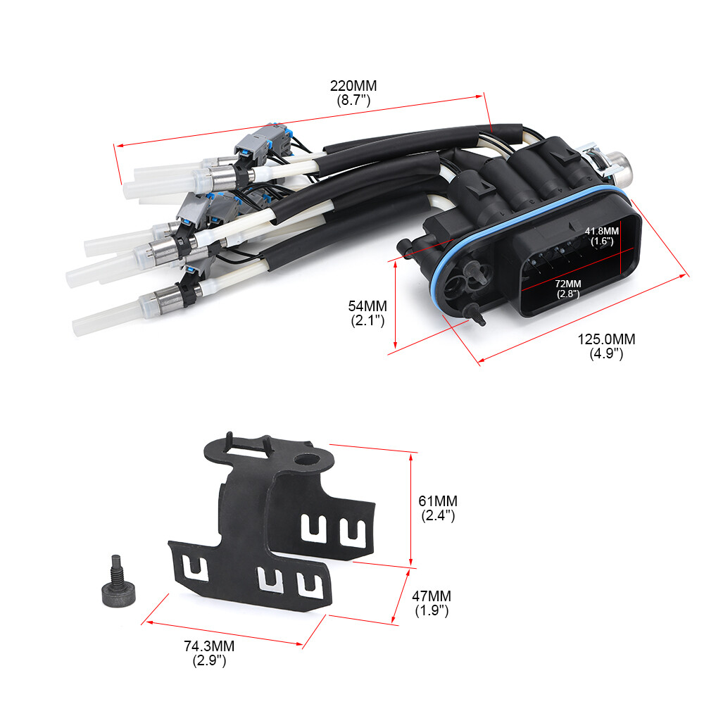 Spider Vortec Fuel Injector For Chevy Pickup Truck V8 5.0L 5.7L FJ504 89060440
