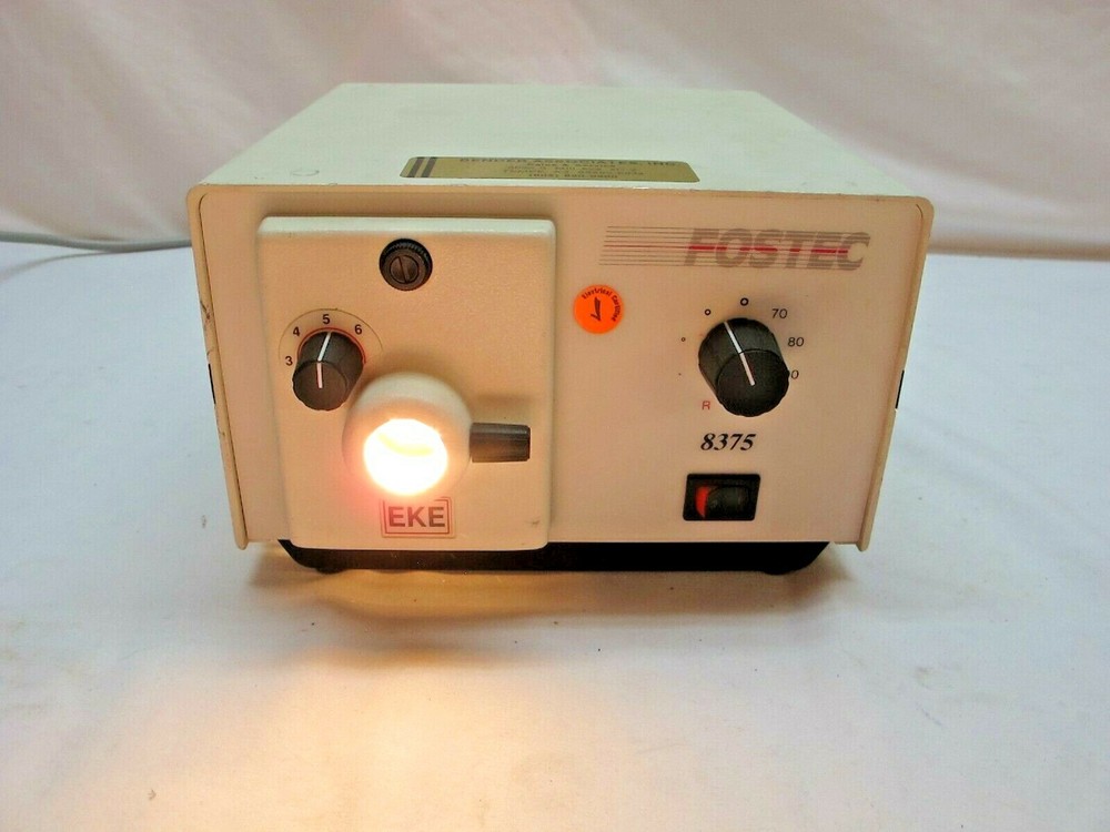 Fostec 8375 Fiber Optic Lamp NO CONTROLLER TYPE 8320