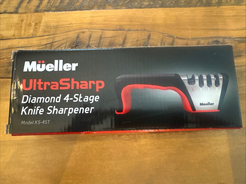 Mueller UltraSharp Diamond 4-Stage Knife Sharpener