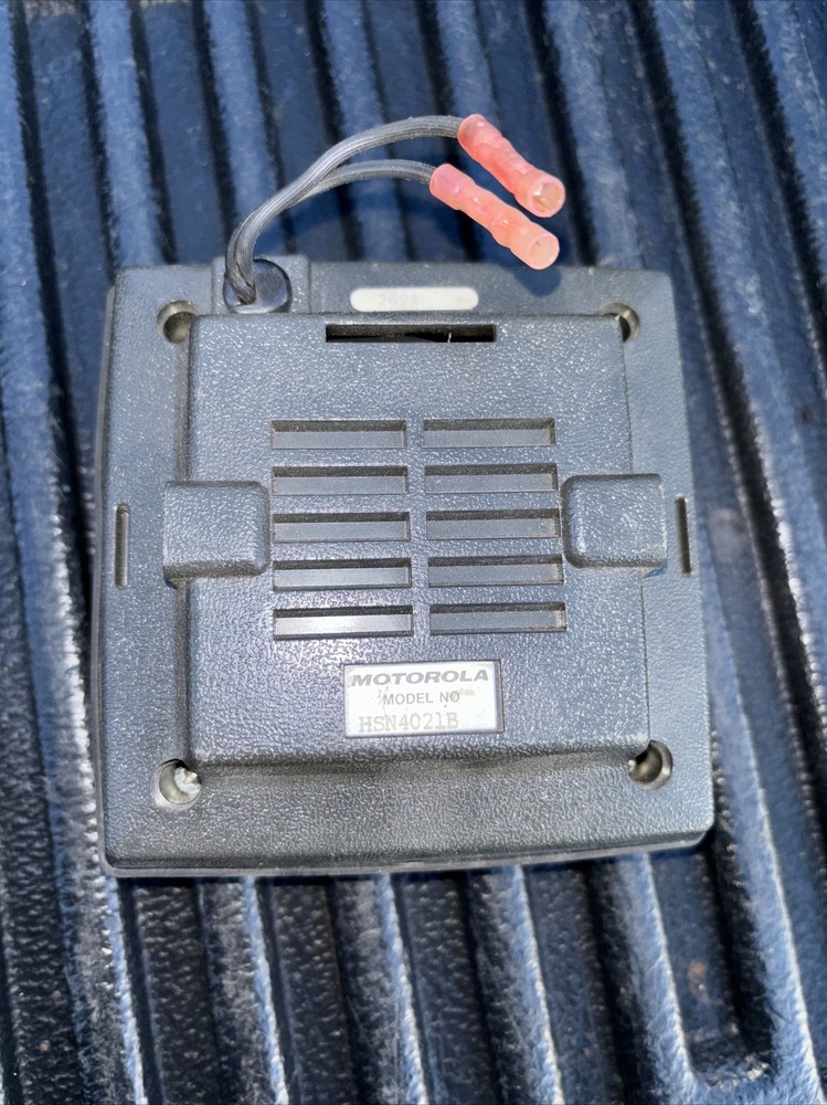 Motorola External Speaker HSN4021B No Bracket