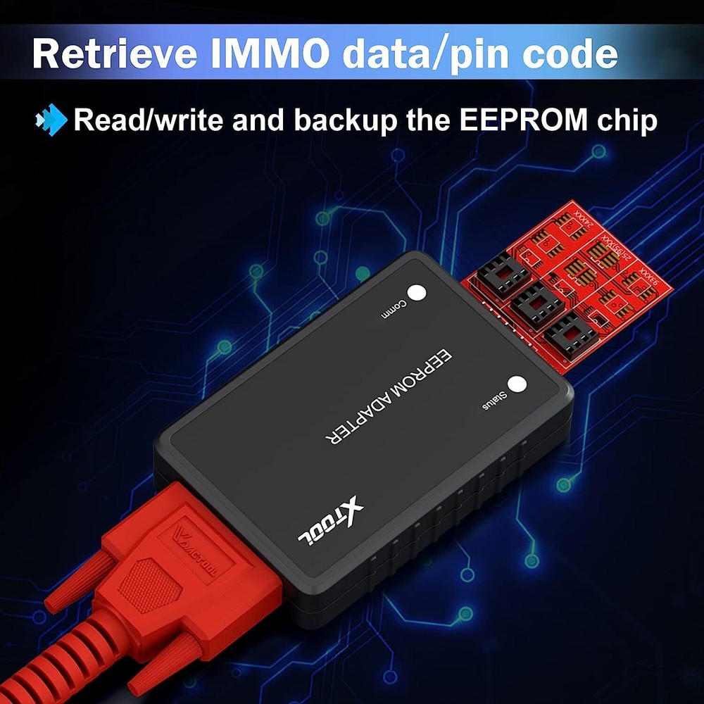 XTOOL EEPROM Adapter IMM0 Tool Key Program Tool Use with Diagnostic Scanner Tool
