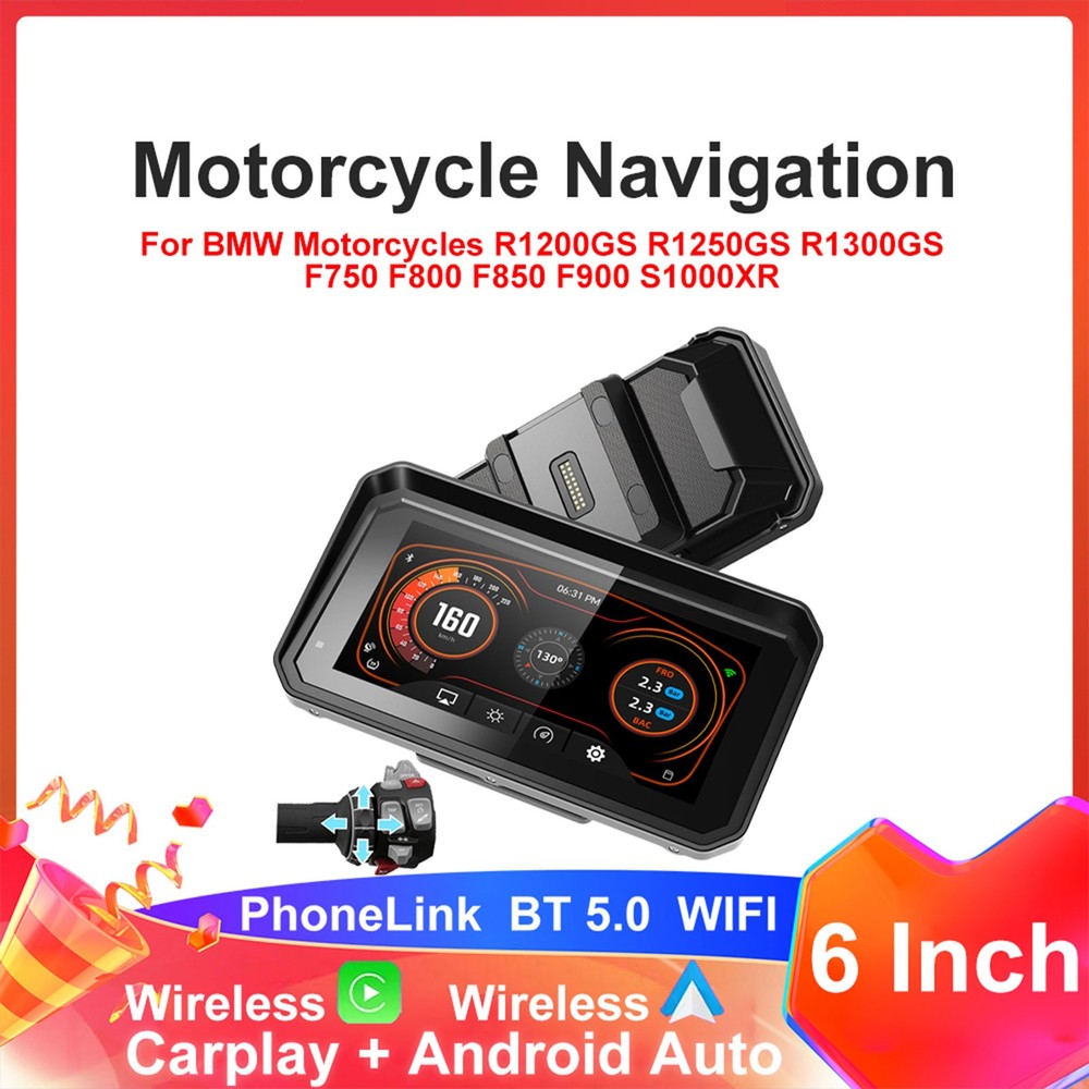 for BMW Motorcycle CarPlay,Data Reading, Native Wonder, TPMS, Light Sensor