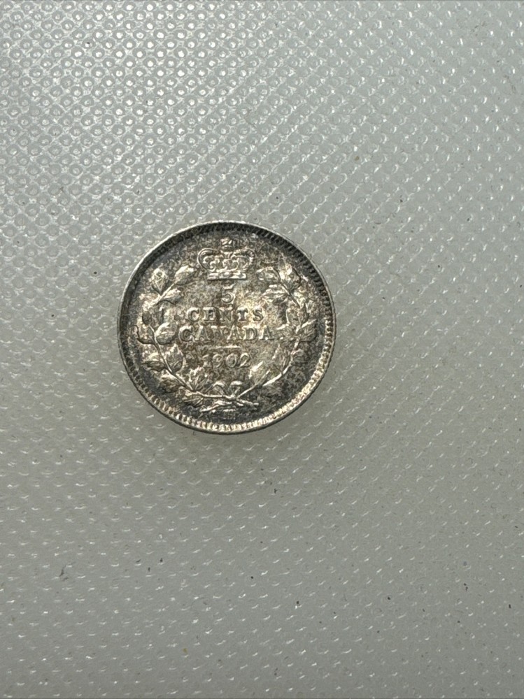 1902 H Canada 5 Cent PG