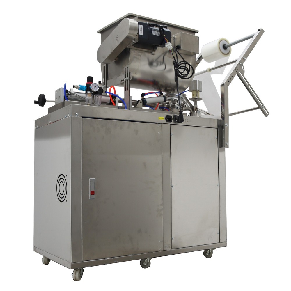 10-100ml Automatic Quantitative Paste Filler w/Horizontal Mixing Hopper 110V500W