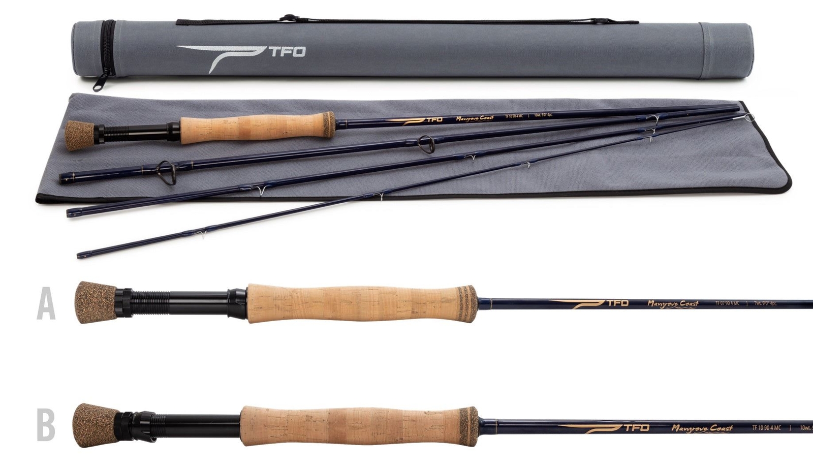 TFO Mangrove Coast 7wt 9'0" Fly Rod - Lifetime Warranty - FREE SHIPPING