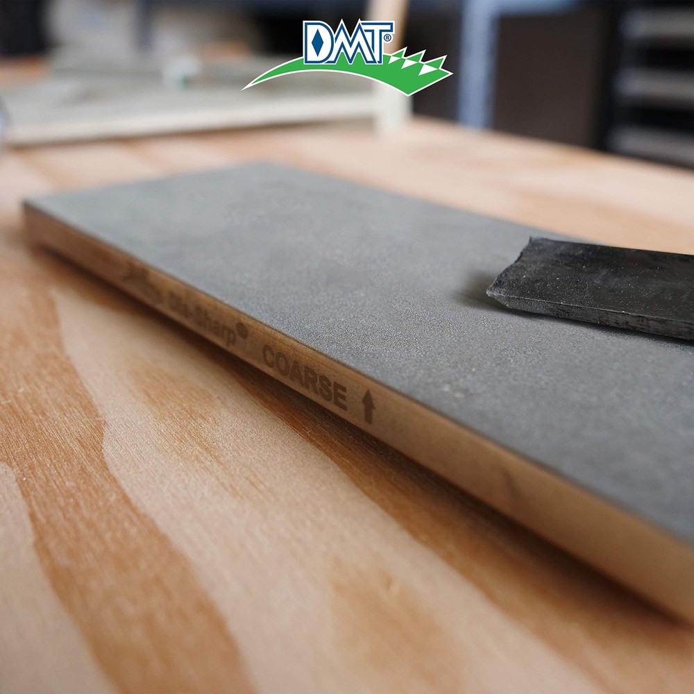 DMT D8C Dia-Sharp Bench Stone, Diamond Knife Sharpener, Coarse 325, Flat