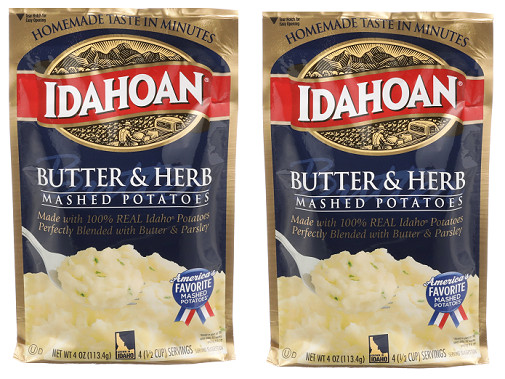 Idahoan Butter & Herb Mashed Potatoes 2 Pack