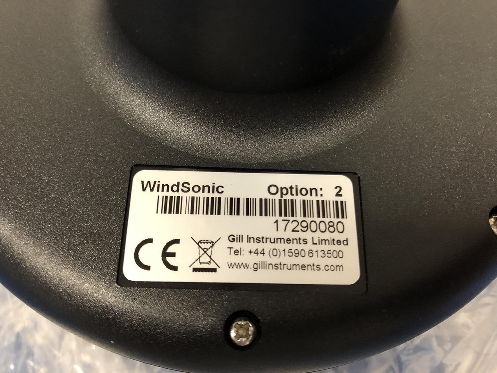 GILL ULTRASONIC ANEMOMETER WINDSONIC WIND SENSOR OPTION 2 W/ CABLE