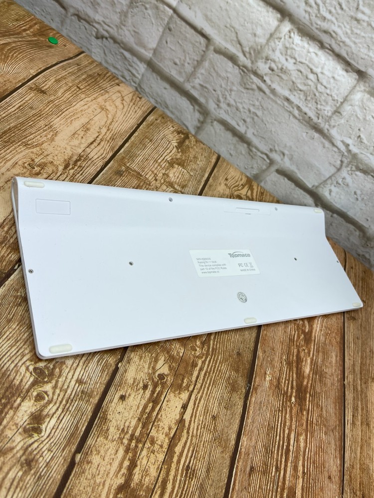 Topmate KM9000 Wireless Ultra Thin Keyboard white