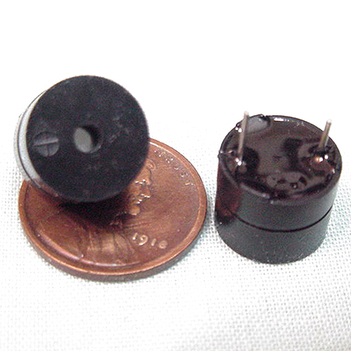(2) Miniature 2.3 KHz Audio Alert / Code Practice Oscillators - runs on 5 VDC