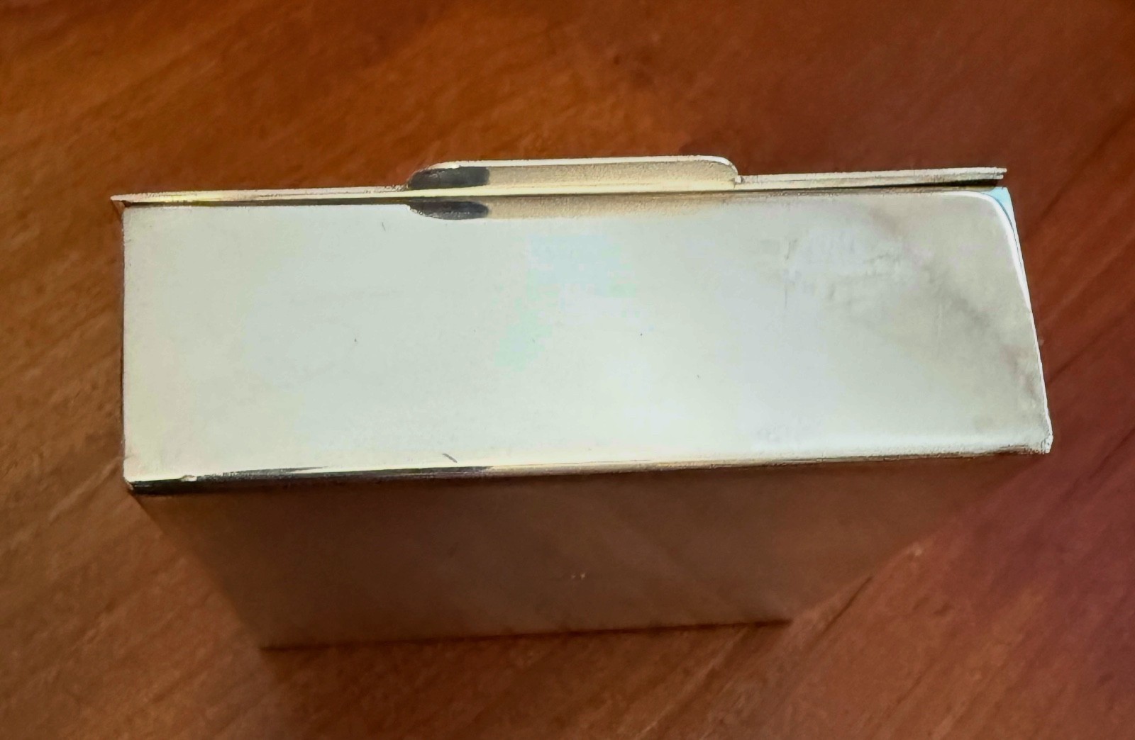Vintage Sterling Silver Mid Century Modern Jewelry or Small Box , ASW=4.82 Oz