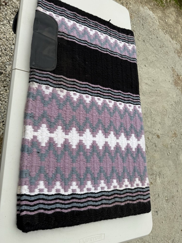 Western Show Saddle Pad - Lavender